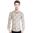 Print White Shirt : Slim