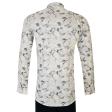 Print White Shirt : Slim
