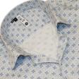 Print Blue Shirt : Slim