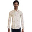 Print White Shirt : Slim