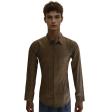Print Dark Green Shirt : Slim