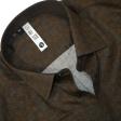 Print Dark Green Shirt : Slim