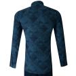 Print Dark Blue Shirt : Slim