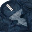 Print Dark Blue Shirt : Slim