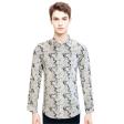 Print White Shirt : Slim
