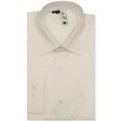 Self Design White Shirt : Slim