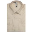 Self Design Cream Shirt : Slim