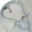 Self Design Light Blue Shirt : Slim