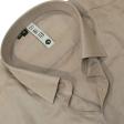 Self Design Fawn Shirt : Slim