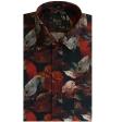 Print Rust Shirt : Party
