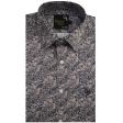 Print Gray Shirt : Party