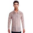 Print Pink Shirt : Party