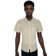Self Design White Shirt : Ditto