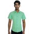 Stripes Green Shirt : Ditto