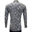 Print Navy Blue Shirt : Ditto