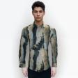 Print Navy Blue Shirt : Ditto