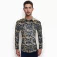 Print Navy Blue Shirt : Ditto