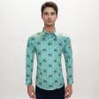 Print Navy Blue Shirt : Ditto