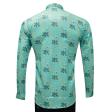 Print Navy Blue Shirt : Ditto