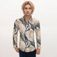 Print Gray Shirt : Ditto