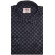 Print Navy Blue Shirt : Ditto