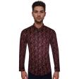 Print Maroon Shirt : Ditto
