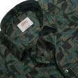 Print Green Shirt : Ditto