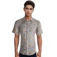 Print Gray Shirt : Ditto
