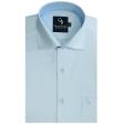 Plain Light Blue Shirt : Business
