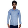 Plain Light Blue Shirt : Business