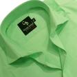 Plain Light Green Shirt : Business