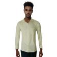 Plain Cream Shirt : Business
