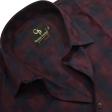 Checks Maroon Shirt : Business