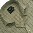 Checks Fawn Shirt : Business