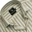 Stripes Fawn Shirt : Business