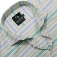 Stripes Light Blue Shirt : Business