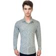 Print Green Shirt : Party