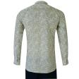 Print Green Shirt : Party