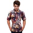 Print Orange Shirt : Ditto