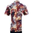 Print Orange Shirt : Ditto