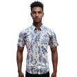 Print Light Gray Shirt : Ditto