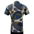 Print Blue Shirt : Ditto