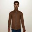 Combination Brown Shirt : Party