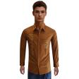 Combination Khakhi Shirt : Party