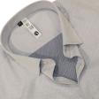 Self Design Light Gray Shirt : Slim