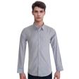 Self Design Navy Blue Shirt : Slim