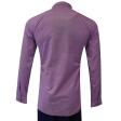 Self Design Mauve Shirt : Slim