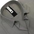 Checks Dark Gray Shirt : Slim