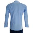 Checks Light Blue Shirt : Business