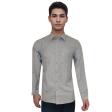 Checks Gray Shirt : Business